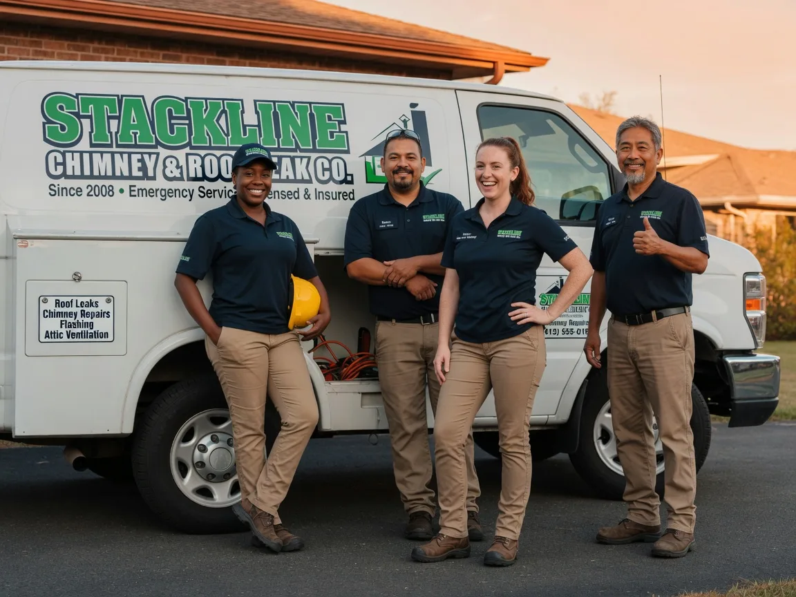 Chimney flashing repair company in Greeley, NE